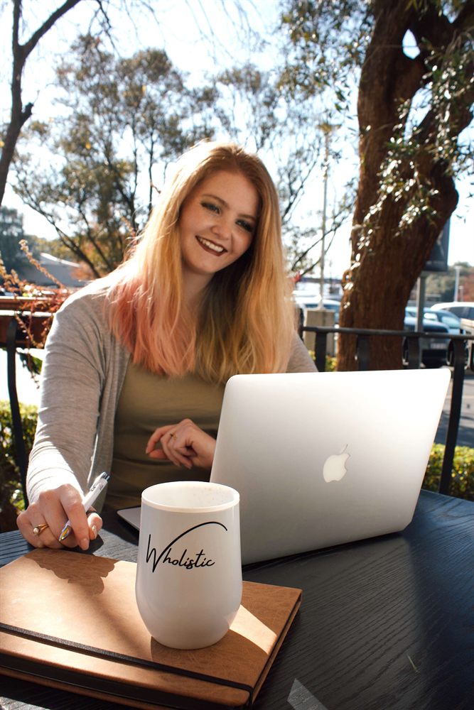 Sumarie Engelbrecht preparing for an online premarital counselling session